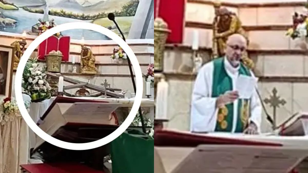 Dramat w kościele podczas transmisji na żywo