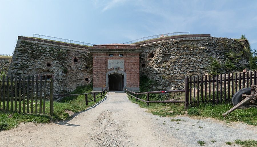Tak zwany Donjon w Twierdzy Srebrnogórskiej