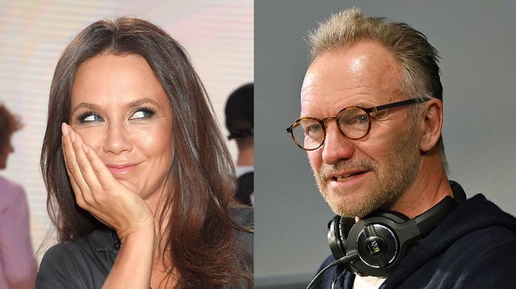 Kinga Rusin dziękuje Stingowi