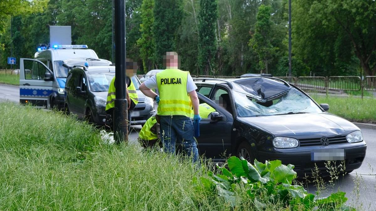 Śmiertelne potrącenie pieszego na al. Sikorskiego w Lublinie