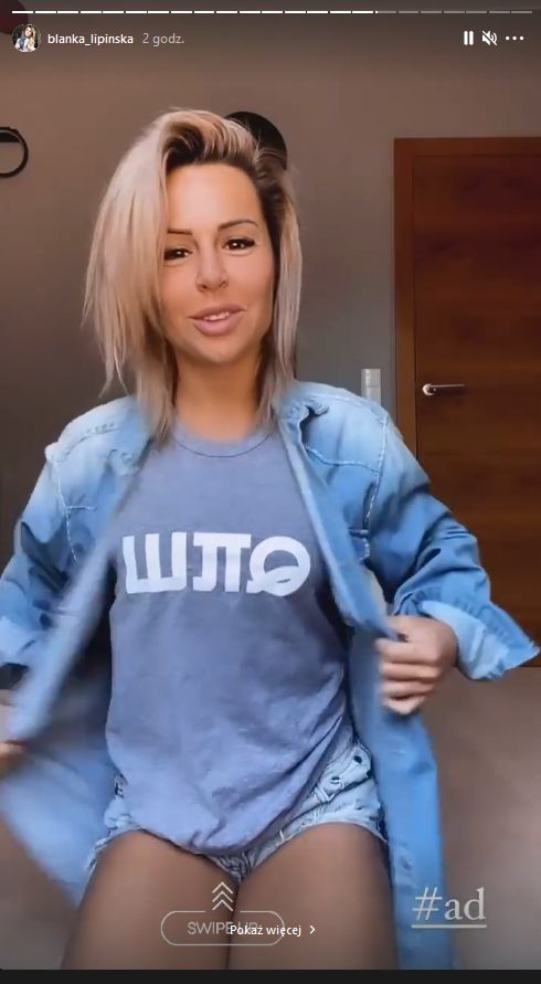 Blanka Lipińska wyprzedaje szafę
