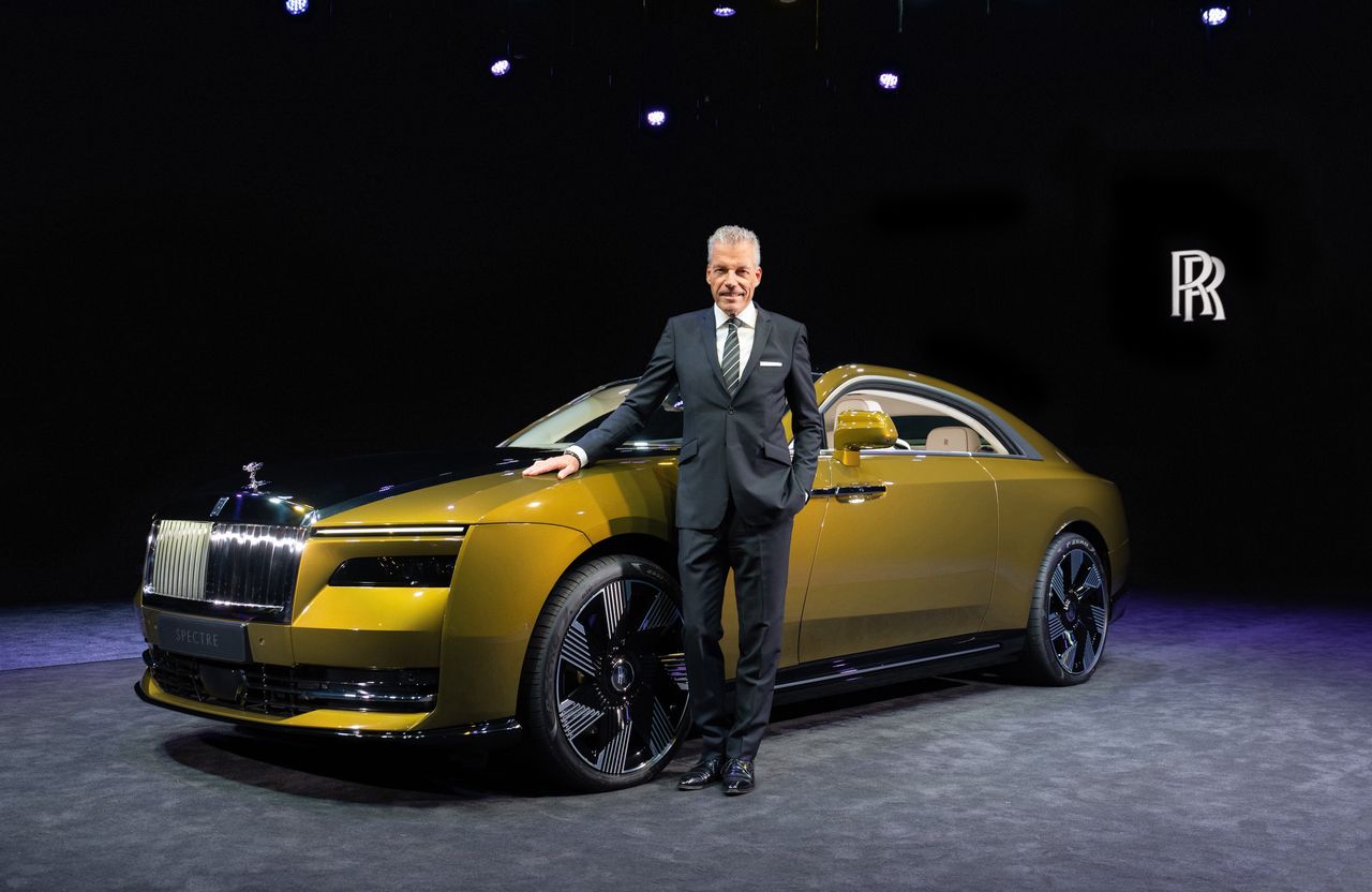 Torsten Müller-Ötvös, CEO Rolls-Royce Motor Cars, i Spectre