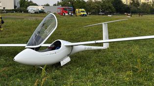 Wypadek szybowca w Bielsku-Białej: Pijany pilot przekazany policji, 16-latka w szoku
