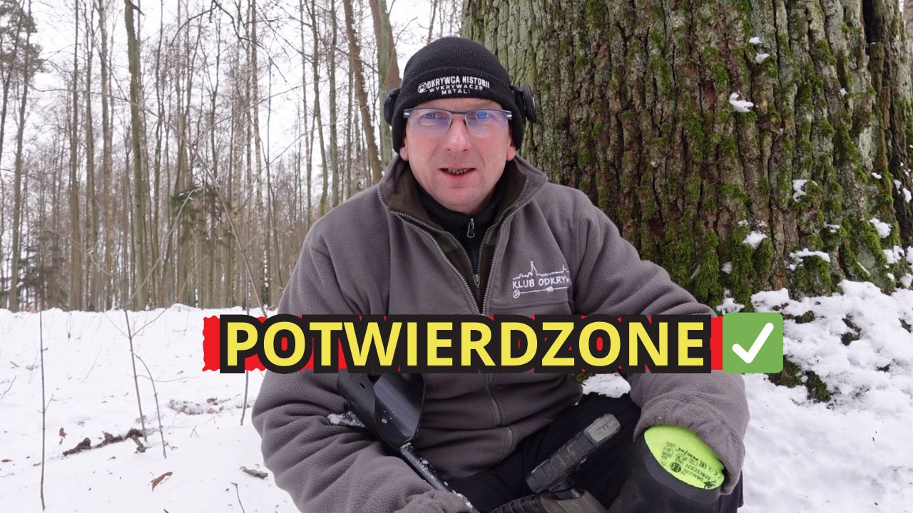 To miejsce nie jest przypadkowe. Pokazał, co znalazł w lesie