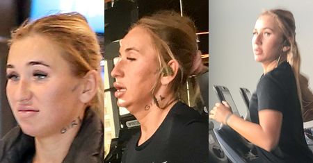 Zasapana Marta Linkiewicz poci dorodne wargi na siłowni (ZDJĘCIA)