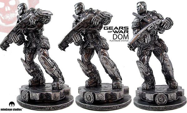 Metalowe posągi z Gears of War 2 2