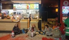 Aktywiści Animal Rebellion Polska zablokowali jeden z lokali McDonald's