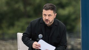 Riposta Zełenskiego. Prowokował go rosyjski dziennikarz