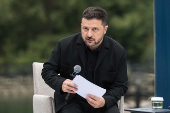 Riposta Zełenskiego. Prowokował go rosyjski dziennikarz