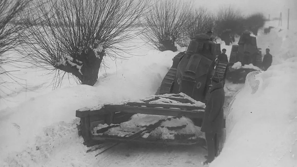 Surowe mrozy w Polsce, czyli zima stulecia na archiwalnych zdjęciach 1