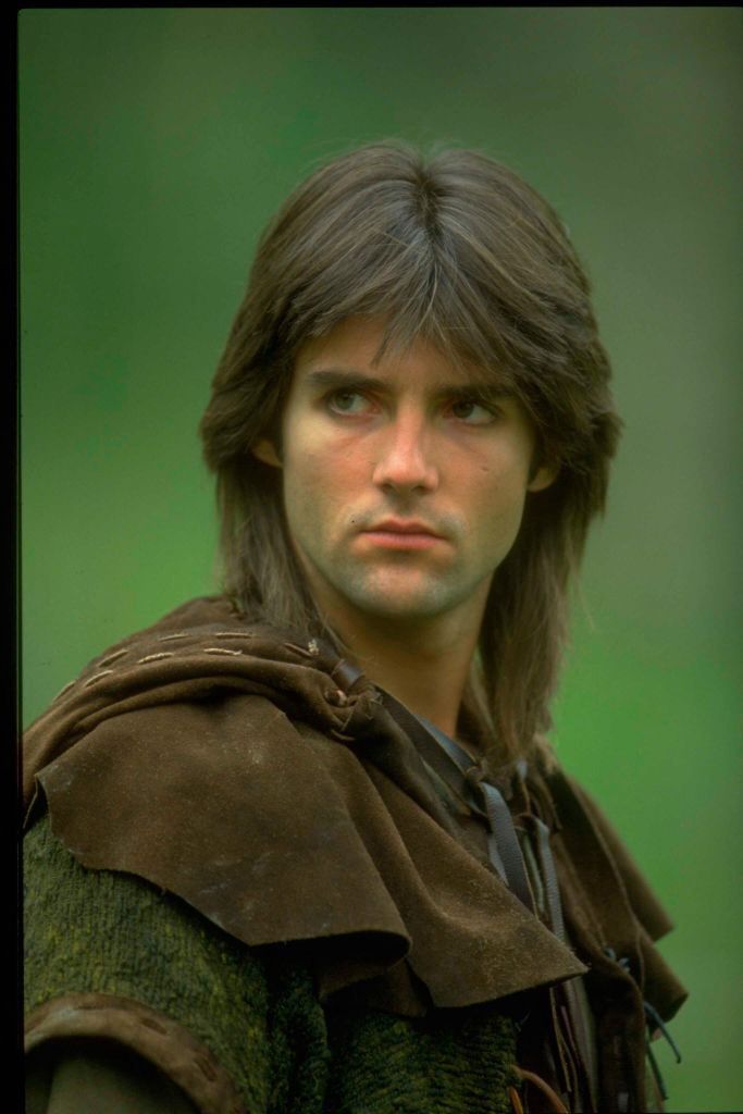 Michael Praed jako "Robin z Sherwood"