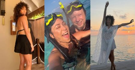 Natalia Kukulska i jej wakacje na Malediwach: pozowanie w bikini, nurkowanie i wylegiwanie się na hamaku (ZDJĘCIA)