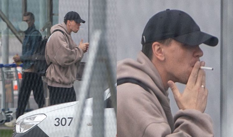 Marina i Wojtek Szczęśni spotykają się na lotnisku a Arkadiuszem Milikiem