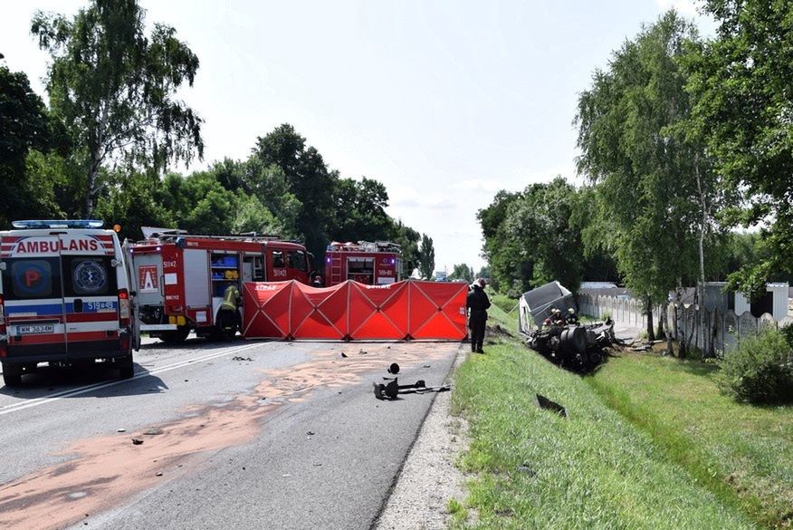 Tragiczny wypadek w Grębiszewie. Służby apelują o pomoc