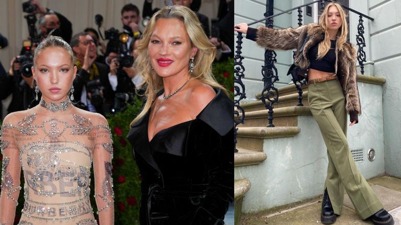 Kate Moss i Lila Grace