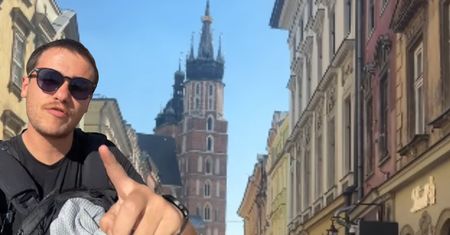"Czuję się jak w Hogwarcie". Przyjechał z USA do Krakowa