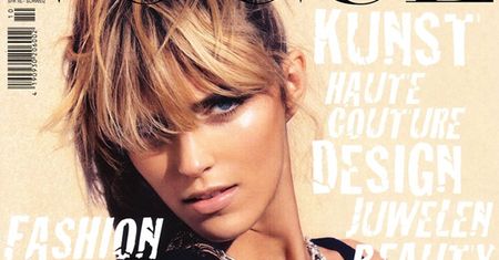 Anja Rubik w niemieckim "Vogue'u"! (ZDJĘCIA)