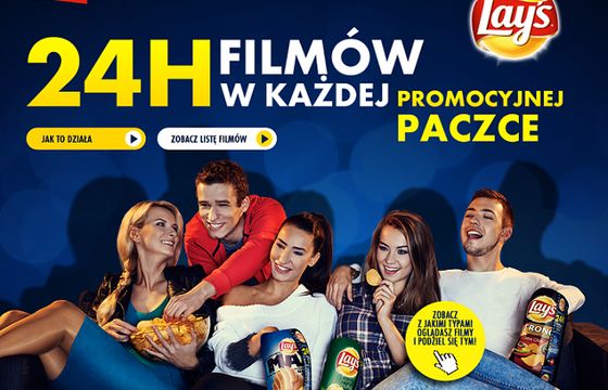 Filmy na Filmboxlive.com promują chipsy Lay’s (wideo)