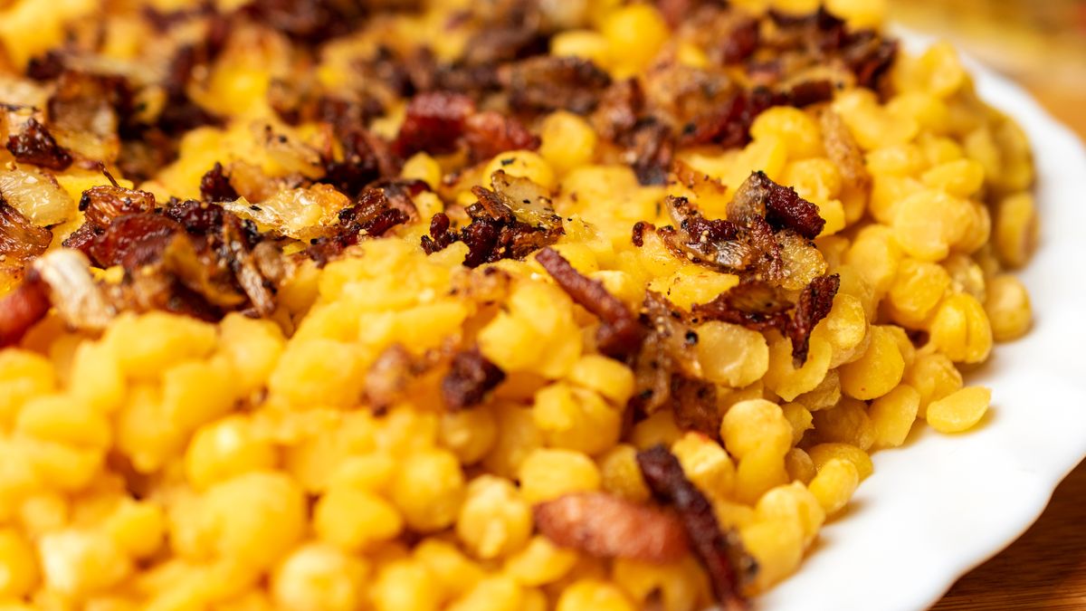 Na Podkarpaciu dawniej jadano groch ze słoniną