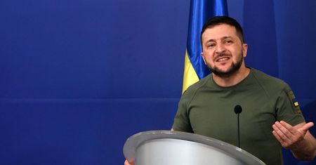 Spięcie na spotkaniu z Zełenskim. Dziennikarze wyproszeni