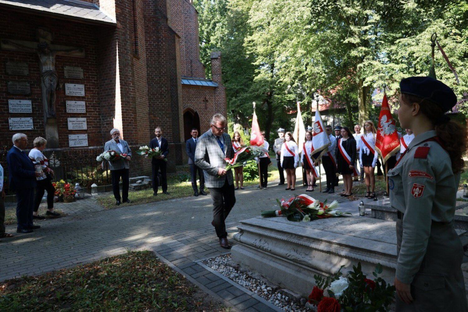 Dwa lata temu, we wrześniu 2023 Brodnica gościła uczestników Dnia Hymnu Polskiego.