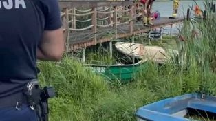 Kolejna tragedia na jeziorze na Mazurach. Nie żyje 31-letni mieszkaniec Warszawy, który wypadł z rowerka wodnego