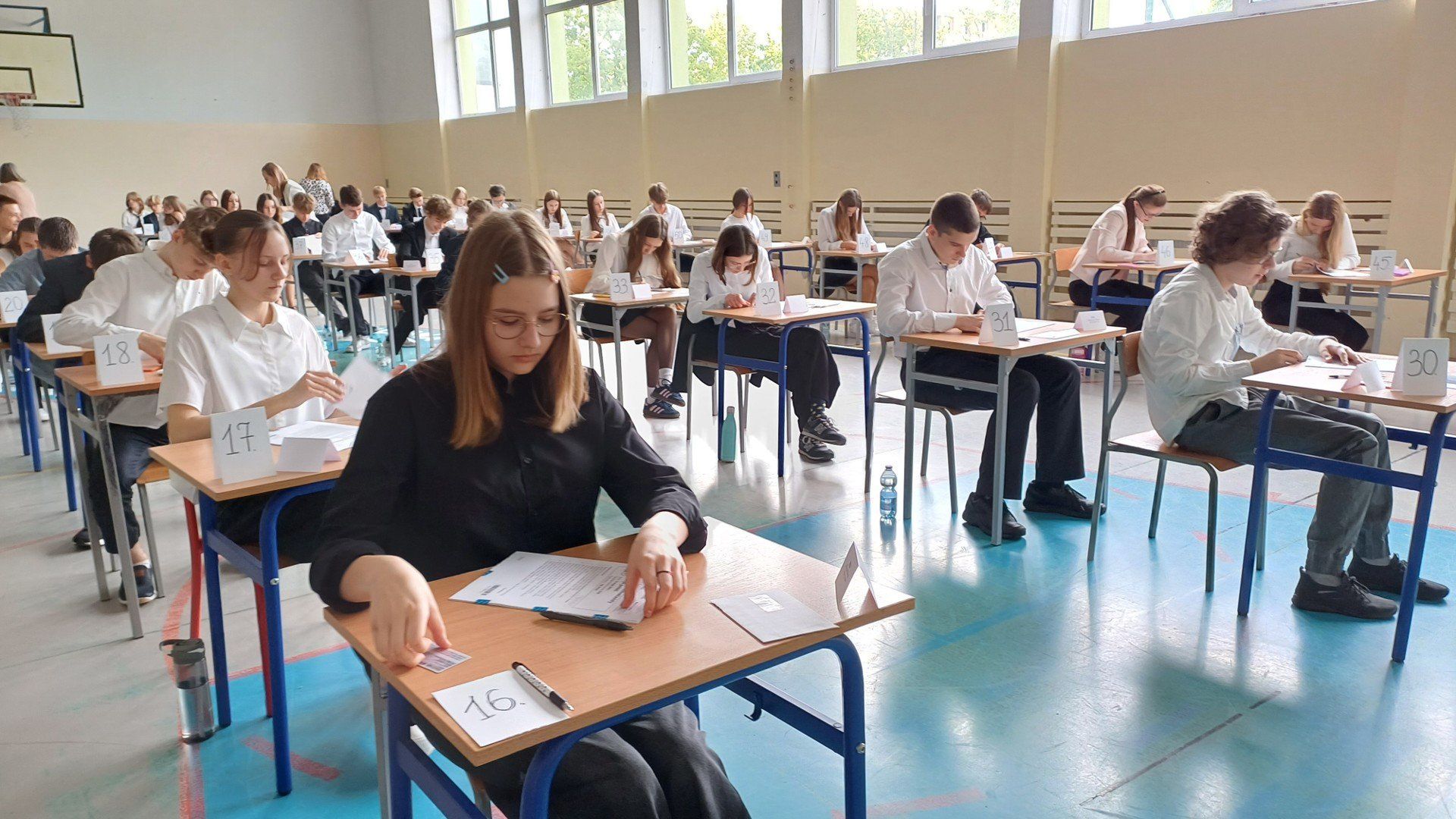 Egzamin ósmoklasisty w Szkole Podstawowej nr 2 w Pruszczu Gdańskim