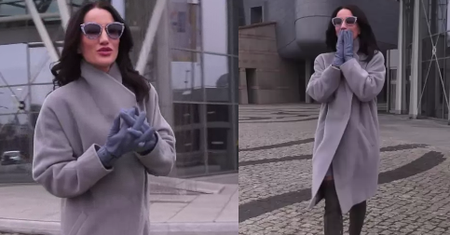 Steczkowska do paparazzi: "Mamy dużo wspólnego, marznę w samochodach!"