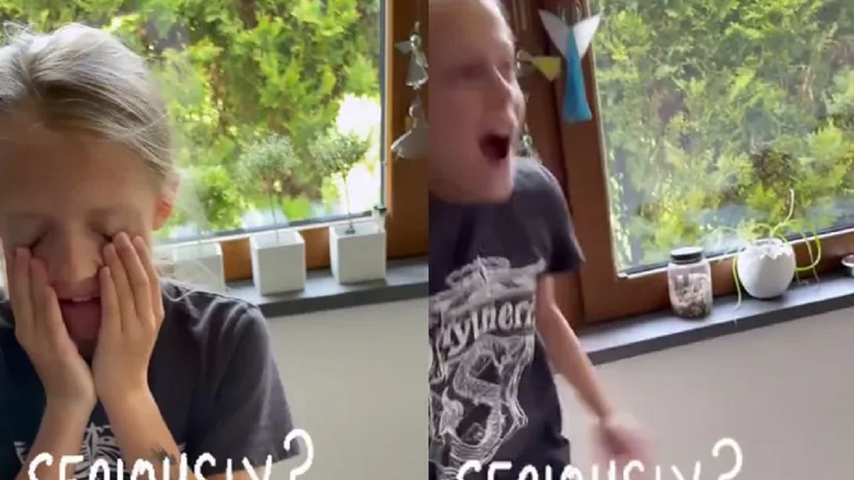 Córka Anny Wyszkoni nie ukrywała swojej radości z lodów ekipy.