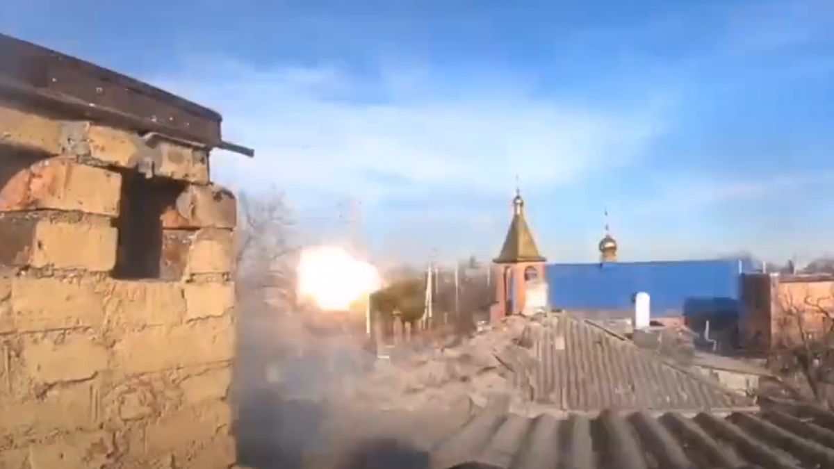 Pułk "Azow" zniszczył rosyjski BWP 