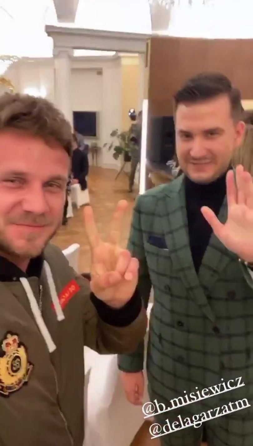 Antek Królikowski poznał Bartłomieja Misiewicza