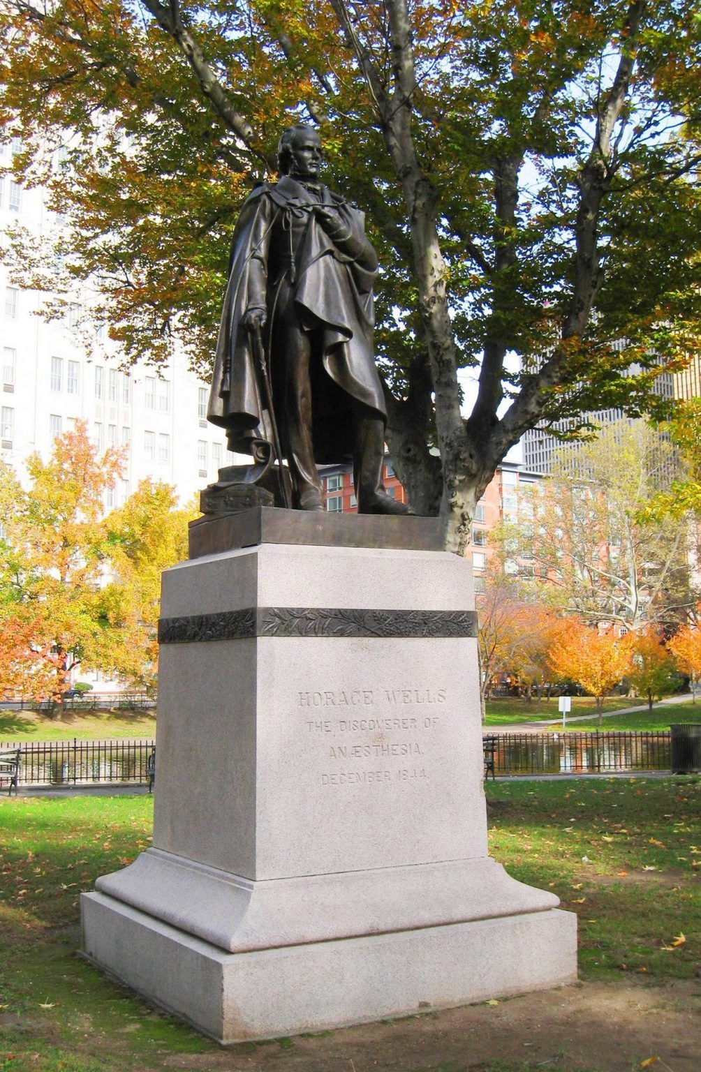 Pomnik Horace’a Wells w Hartford