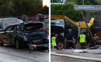 Taranował wszystko na swojej drodze. Przerażająca relacja pasażerki autobusu w Warszawie