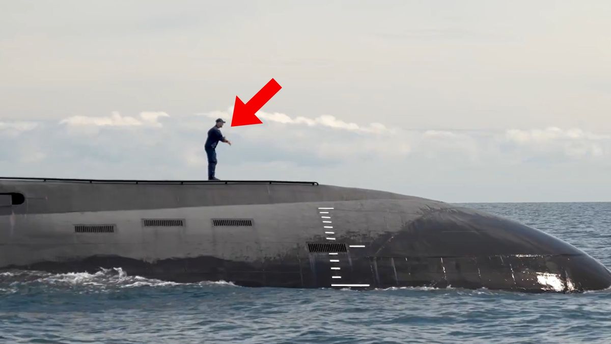 Taniec marynarza na okręcie podwodnym