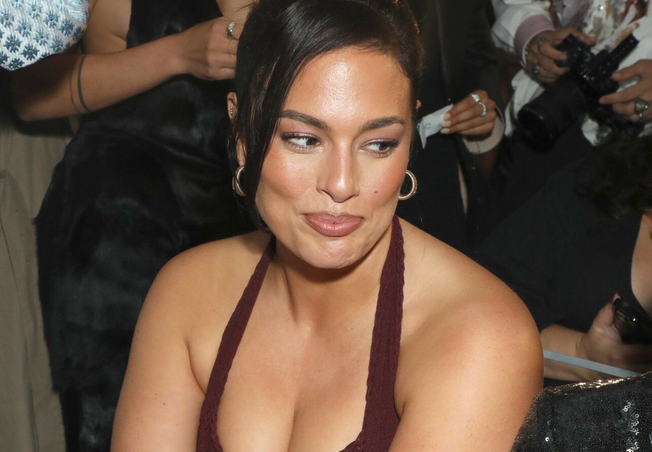 Ashley Graham pojawiła się na Fashion Weeku w Mediolanie 