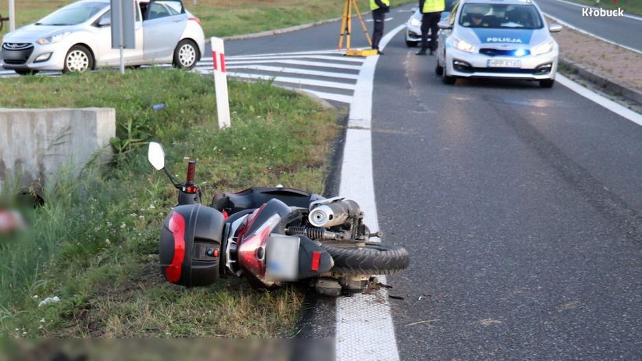 Krzepice. Nie żyje motocyklista