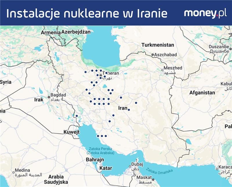 Instalacja nuklearne w Iranie