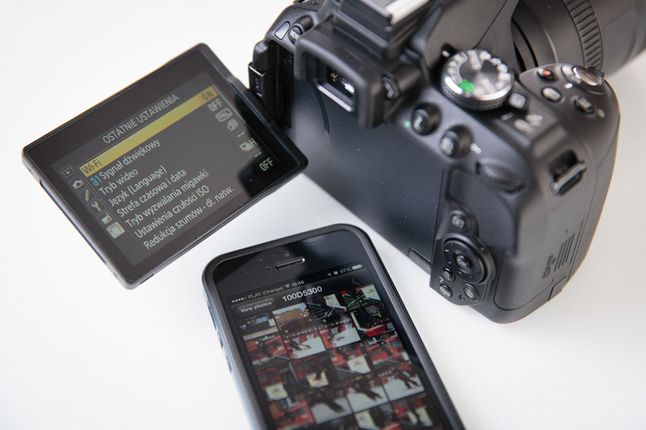 Nikon D5300 i aplikacja do sterowania przez Wi-Fi