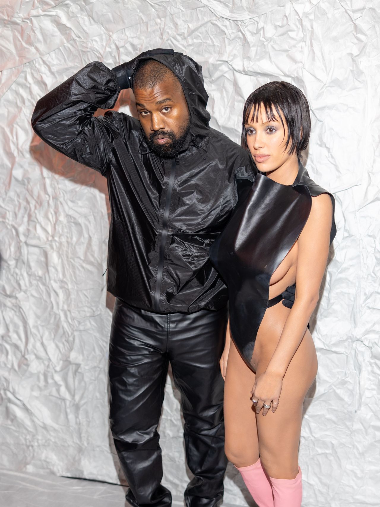 Kanye West and Bianca Censori