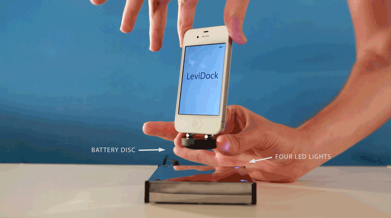 LeviDock. Tak, chcesz patrzeć na to, jak twój telefon lewituje w trakcie ładowania 3