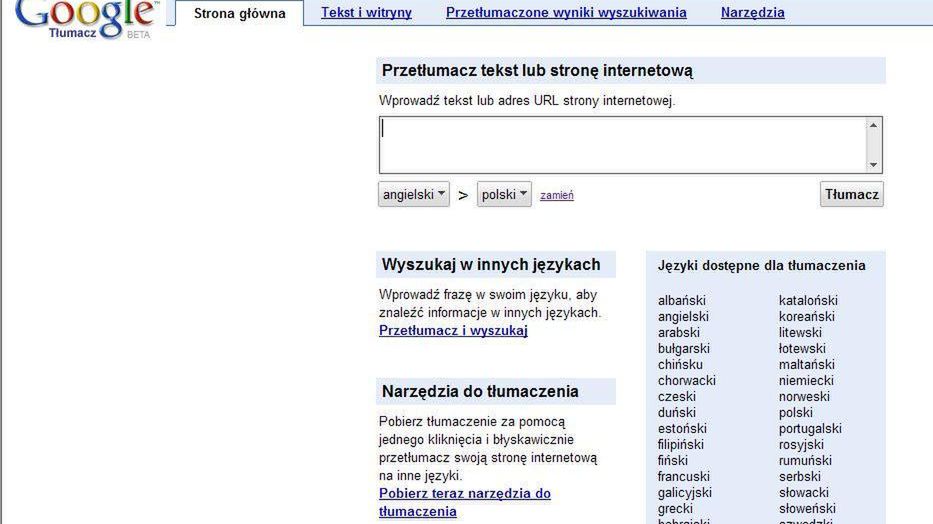 Google tłumaczy już w ponad 40 językach 1