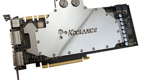Blok wodny na GeForce GTX 295 & 285 1