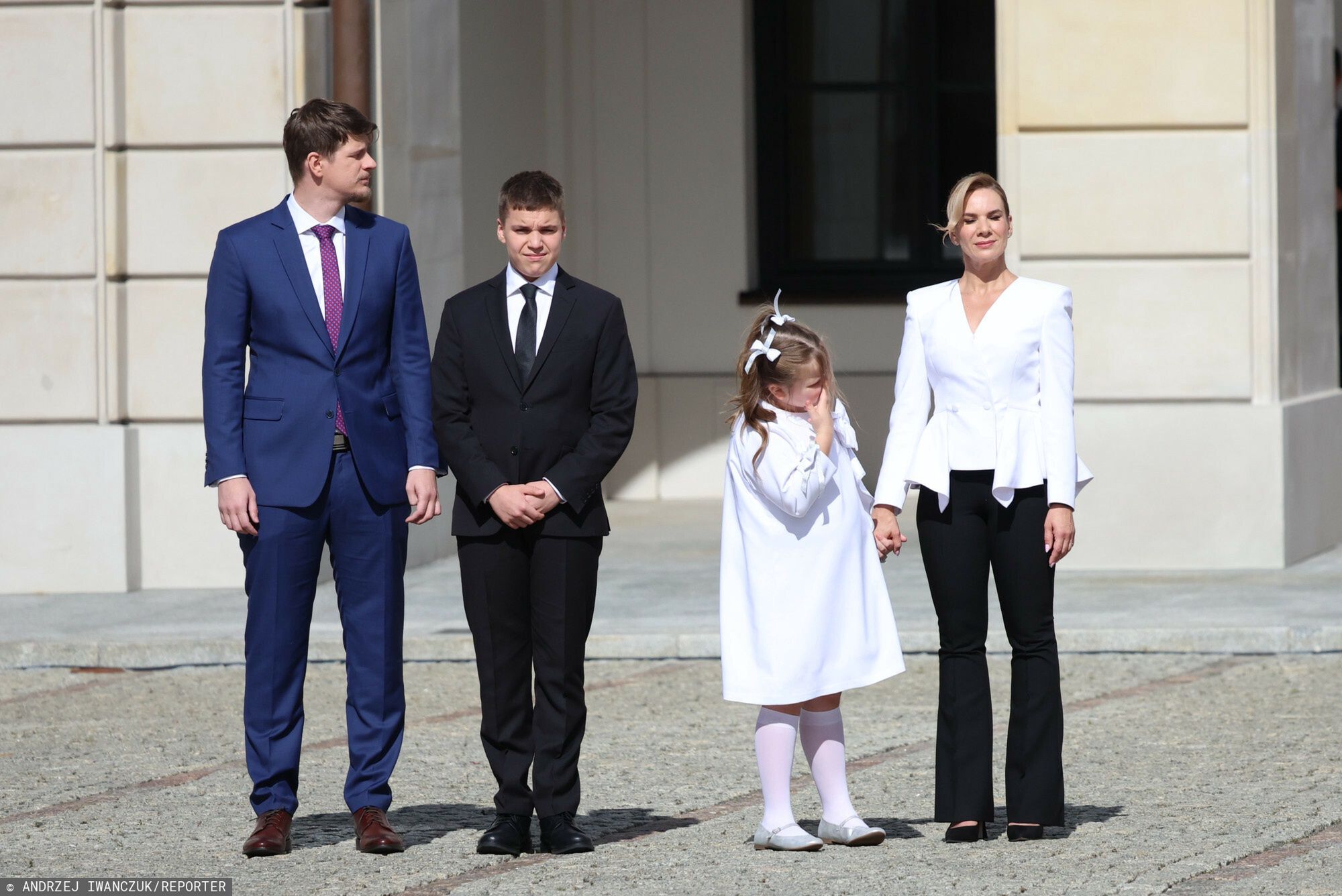 Karol Nawrocki z rodziną