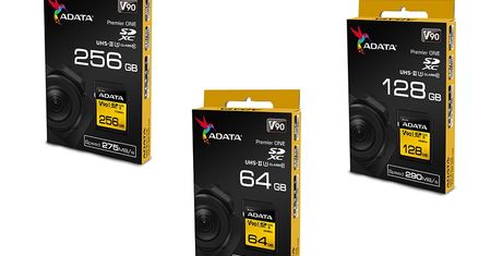 ADATA V90 SDXC - karty pamięci z 3D NAND dla filmowców z wymaganiami