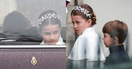Eleganccy księżniczka Charlotte i książę Louis też biorą udział w koronacji Karola III. Tym razem obyło się bez dokazywania (ZDJĘCIA)
