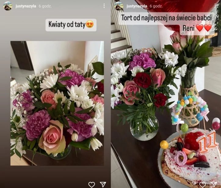 Justyna Żyła świętuje urodziny córki
