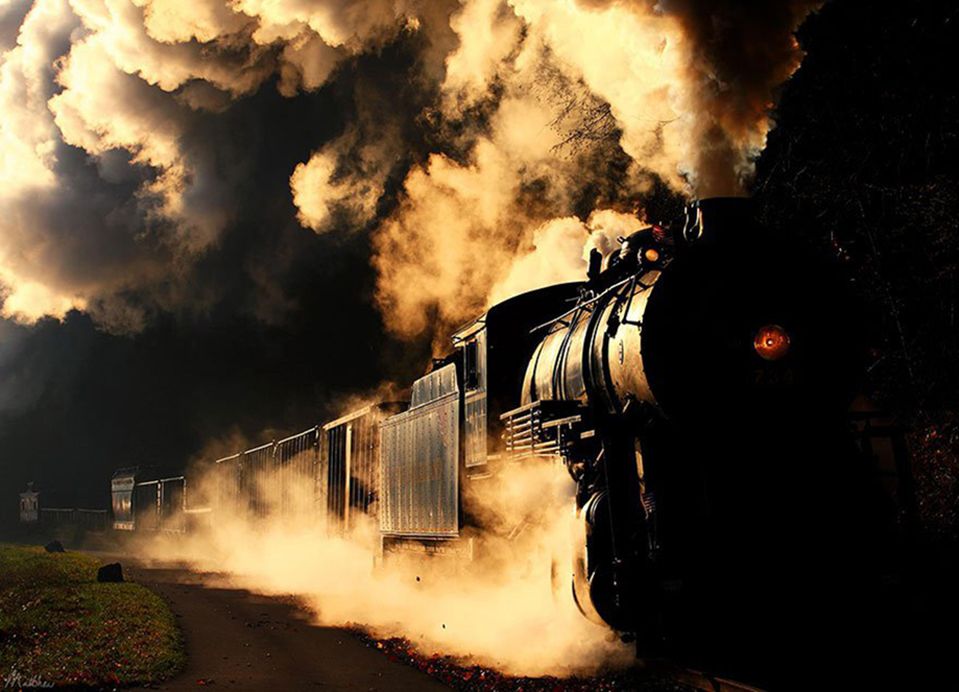 Utworów o pociągach jest bez liku. O sapiących lokomotywach, pociągach jadących z daleka i o tym, że pociąg jest jak karty cyganki*. Pisał o nich Tuwim, pisał i Baczyński. A amerykański fotograf Matthew Malkiewicz robi im zdjęcia. I to pociągom nie byle jakim!