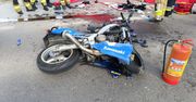 Tragiczny finał wypadku w Mętowie. Motocyklista zmarł w szpitalu