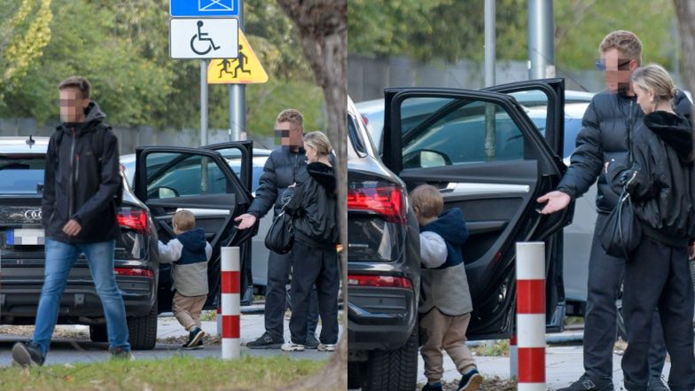 Maffashion z synkiem przemierzali ulice Warszawy