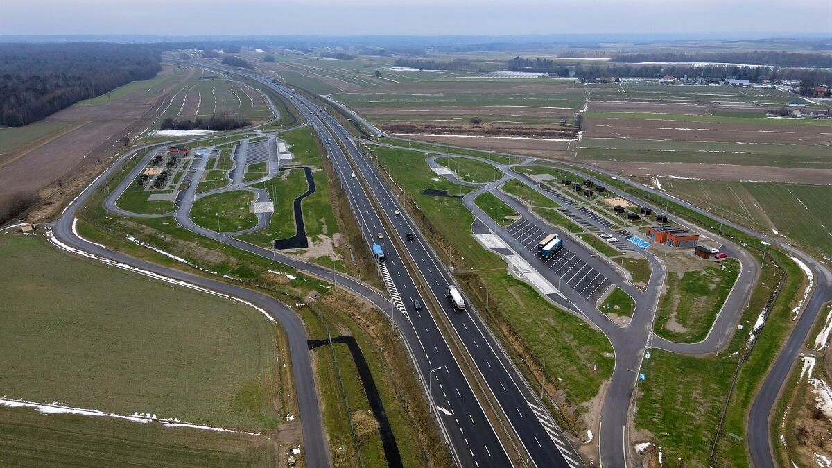 Kierowcy mogą korzystać już z MOP Rudnik przy S19